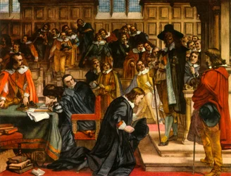 Charles Ier et le président Lenthall, vers 1850, 1947