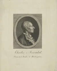Charles de Secondat, Baron de Montesquieu, c. 1795