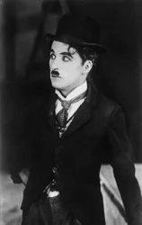 Charlie Chaplin 1889-1977, acteur et comédien anglo-américain, 1928