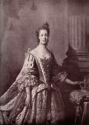 Charlotte Sophie de Mecklembourg-Strelitz, reine consort de George III, 1761-1762, 1919