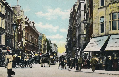 Cheapside. Fin de St. Paul. Londres, 1906