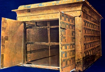 Coffre de la tombe de Toutankhamon