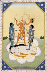 Chhinnamasta, vers 1800
