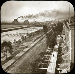 Chicago, Illinois, USA, fin du XIXe ou début du XXe siècle