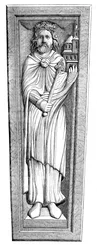 Tombe de Childebert, XIe siècle