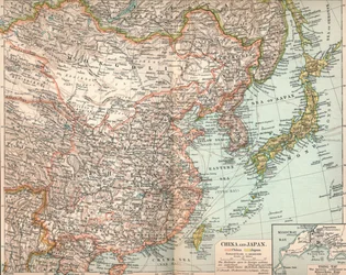 Chine et Japon, vers 1903, 1904