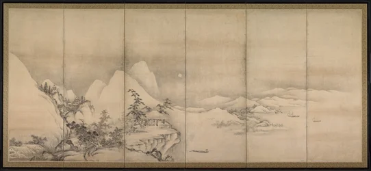 Paysage chinois, 1500s