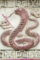 Signe astrologique chinois, temple des Nuages Blancs, Pékin, Chine