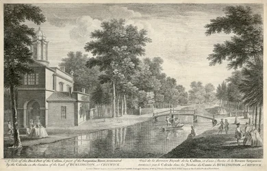 Chiswick House, Hounslow, Londres, 1750