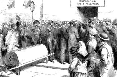 Épidémie de choléra à Naples