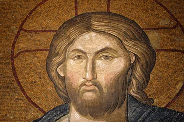 Mosaïque de Jésus Pantocrator, Istanbul, Turquie