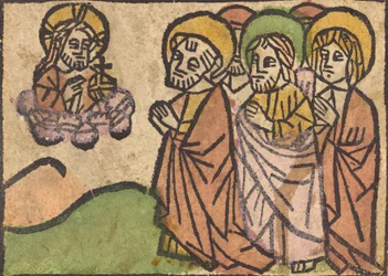 Christ apparaissant aux apôtres, vers 1460-1470