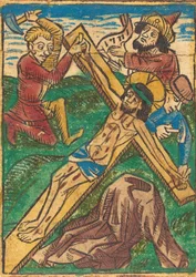 Le Christ cloué sur la croix