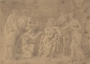 Christ et les enfants, 17ème siècle