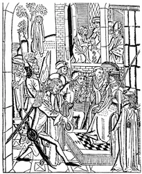 Le Christ devant Pilate, 1488