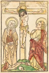 Christ en croix, vers 1460