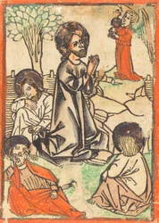 Christ au Mont des Oliviers, vers 1460