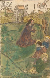 Le Christ au mont des Oliviers, vers 1490