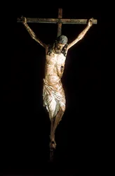 Christ en croix, crucifix, 14ème siècle