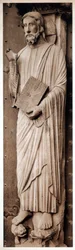 Christ enseignant, cathédrale de Chartres, France