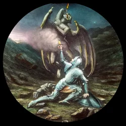 Christian et Apollyon, vers 1910