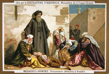 Prisonniers chrétiens à Aradkir, 1895