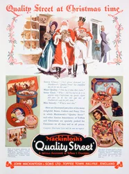 Publicité de Noël pour Mackintosh