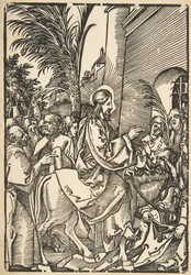 Entrée du Christ à Jérusalem, de La Petite Passion