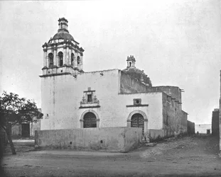 Église de Guadalupe, Chihuahua, Mexique, vers 1900