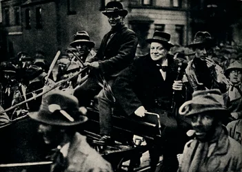 Churchill à Belfast encore, 1926, 1945