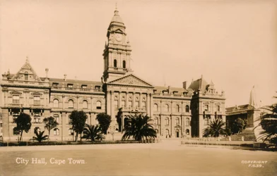Hôtel de ville, Le Cap, vers 1933