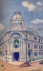Quartier général de la police civile, Rio, 1914