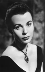 Claire Bloom, actrice anglaise de cinéma, de théâtre et de télévision, vers 1947-1955
