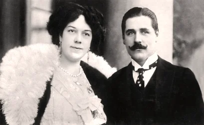 Clara Ellen Butt 1872-1936 et Kennerley Rumford 1870-1957, chanteurs anglais, 1906