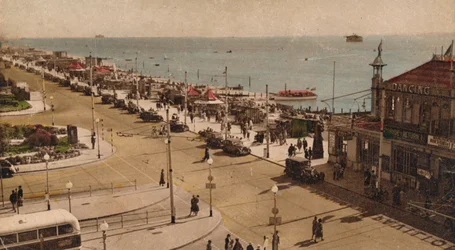 Clarence Esplanade et Pier, Southsea, Hampshire, vers les années 1930