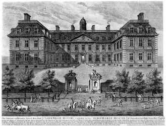 Clarendon House, Piccadilly, 17e siècle, 1908