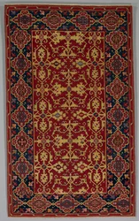 Tapis turc classique avec le motif Lotto, 1600-1650