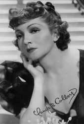 Claudette Colbert, actrice américaine, 20ème siècle