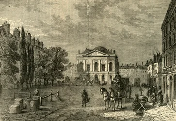 Clerkenwell Green en 1789, c1872