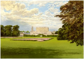 Cliveden, Buckinghamshire, maison du duc de Westminster, vers 1880