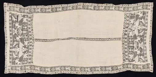 Tissu avec bordure d