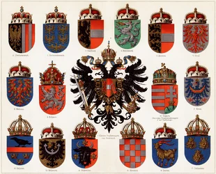 Armoiries des comitats d