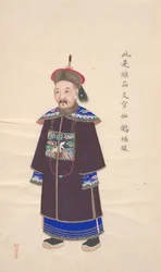 Collection de peintures montrant des officiers militaires