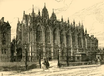Marché de Columbia, Hackney, vers 1876