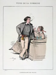 Commissaire de Police, Commune de Paris, 1871