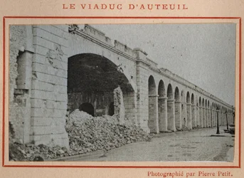 Commune de Paris (1871) : vue du viaduc d