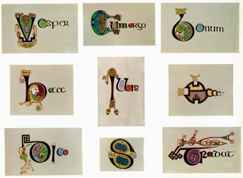 Lettres composées, 800 après J.-C.