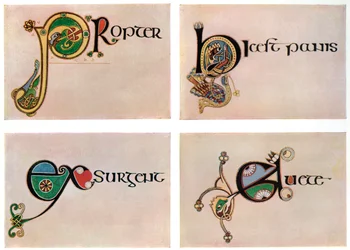Lettres composées, 800 après J.-C., 20e siècle
