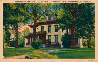 Bibliothèque commémorative confédérée, Danville, Virginie, 1938