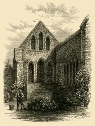 Cour du Consistoire, Église Saint-Sauveur, 1820, vers 1878